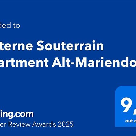 4 Sterne Souterrain Apartment Alt-Mariendorf Berlín Exterior foto